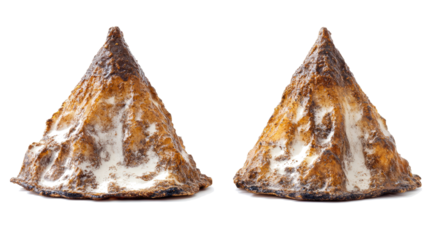 Pyramid-Shaped Objects Inspired by the Great Pyramids Generative AI