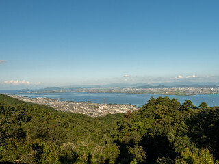 琵琶湖と滋賀の眺望