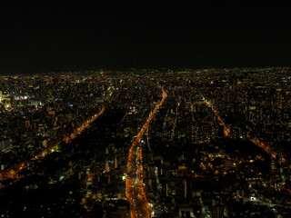 大阪の夜景