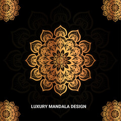 Luxury mandala vactor template
