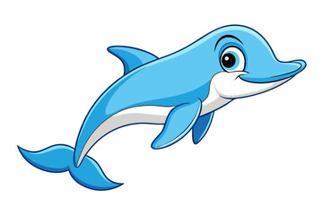 Dolphin cartoon vector