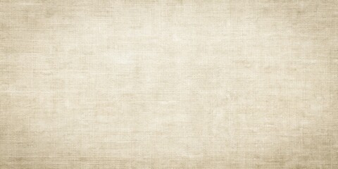 Fototapeta premium Vintage white canvas texture background