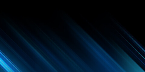 Bright navy blue dynamic abstract background with lines. Trendy classic color of 2025. Cover of business presentation banner for sale event night party. Fast moving soft shadow
