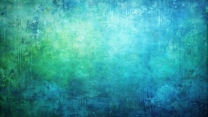 Obraz premium abstract blue green textured background