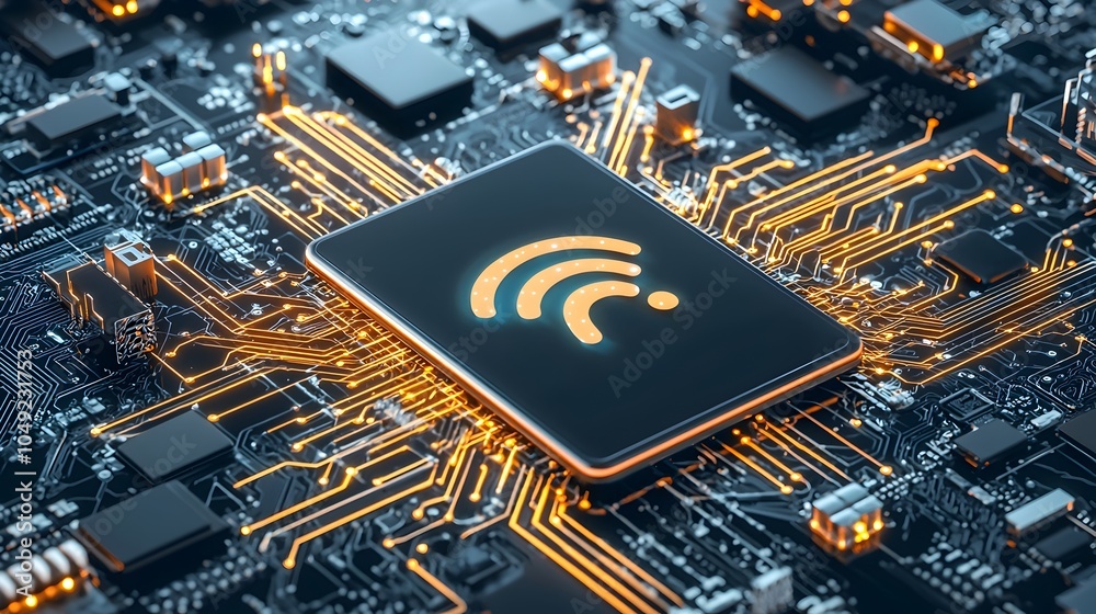 Aufkleber innovative graphene antenna enhancing 5g signal strength and connectivity for advanced wireless comm
