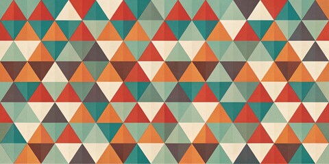 geometric nostalgia vintage palette