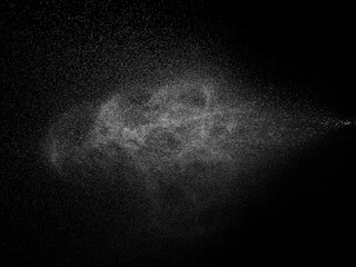 spray water drop droplet steam fog air