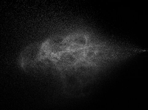 spray water drop droplet steam fog air