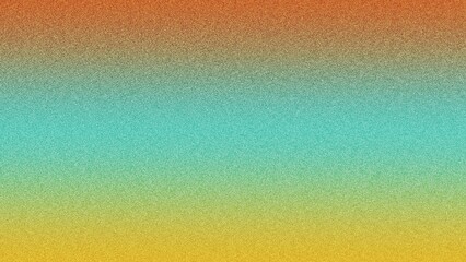 Yellow, Tosca Green, and Orange Gradient Background with Subtle Noise Effect – Ideal for Social Media, Digital Art, and Adding Warmth and Vibrancy to Creative Design Projects