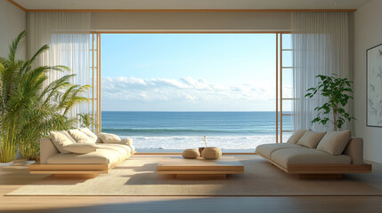 Fototapeta premium Modern architectural interior space
