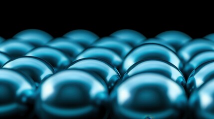Obraz premium Discover unique black pearls, showcasing stunning sizes and a mesmerizing blue reflective tone. Perfect for any jewelry collection.