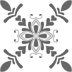 Mandala Clip Art Circular Pattern in the Form of a Mandala Decorative Ornament in Ethnic Oriental Style. © Mr.T