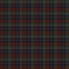 Dark Academia Plaid Check Seamless Pattern - Cute plaid check repeating pattern design
