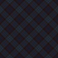 Dark Academia Plaid Check Seamless Pattern - Cute plaid check repeating pattern design