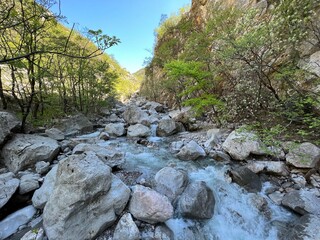 Mala Paklenica Canyon, Seline (Paklenica National Park, Croatia) - Die Schlucht von Mala Paklenica, Seline (Nationalpark, Kroatien) - Kanjon Male Paklenice (Nacionalni park Paklenica, Hrvatska)