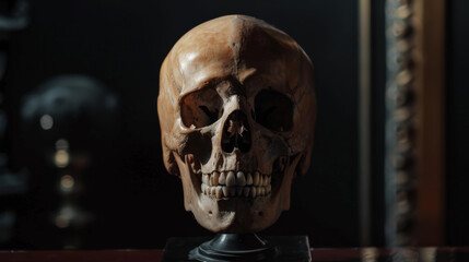 human skull