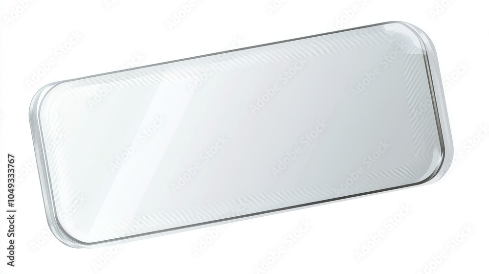 Poster clear png illustration of blank label, floating on a transparent background with versatile design