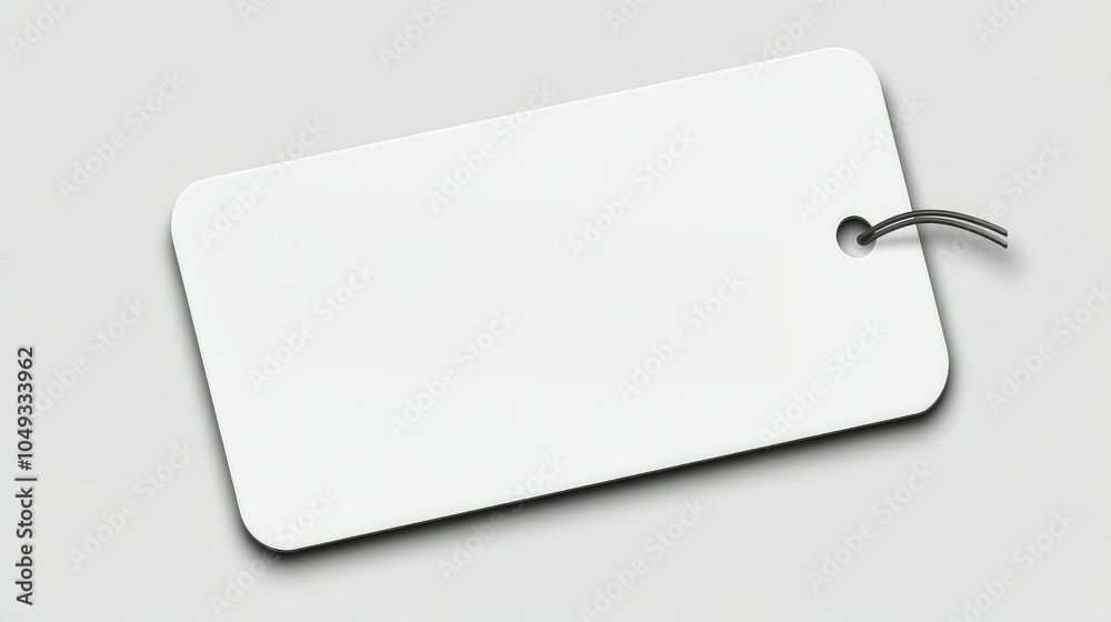 Aufkleber clear png of a simple, blank label with smooth edges on transparent background for versatile use