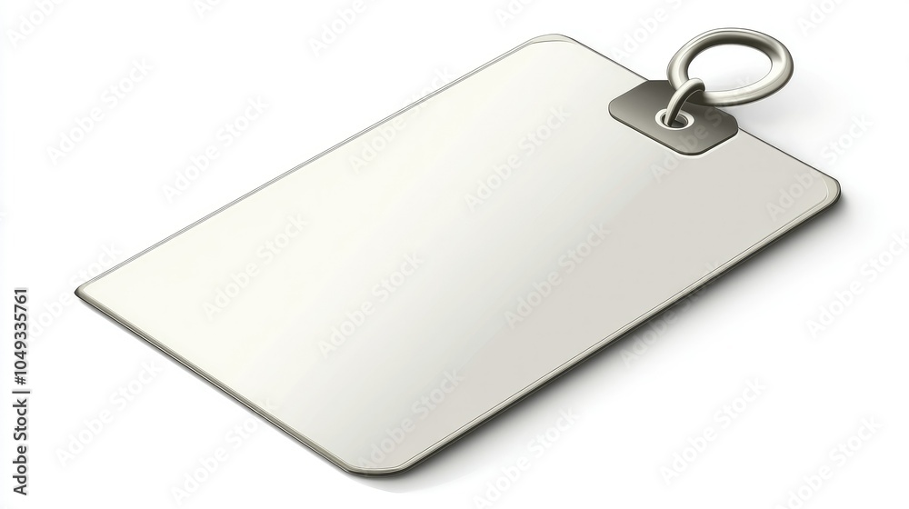 Aufkleber PNG file showing a blank label with smooth edges and clean design on a transparent background
