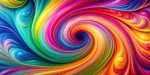 Obraz premium Abstract background with vibrant colors and swirling patterns , abstract, background, vibrant, colors, swirling, patterns