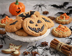 Ciastka Halloweenowe