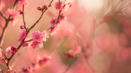 Spring Simple Decoration in the Background - a fresh and charming visual. The spring simple decoration in the background creates an inviting and delightful seasonal scene.