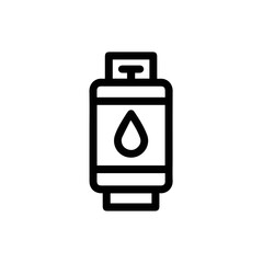 Fototapeta premium Oil icon symbol vector image Illustration 