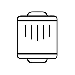 Oil icon symbol vector image Illustration
