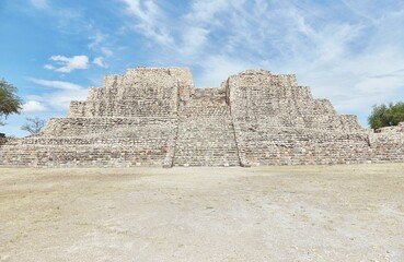 The ruins of Canada de la Virgen, home to one of the northernmost pyramids in Mexico