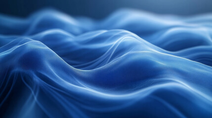 Fototapeta premium Blue Smoke Art Background