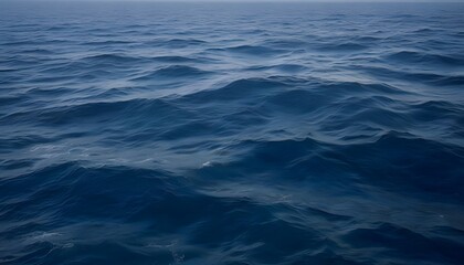 Ocean Waters Stretching to the Horizon