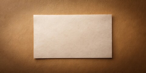 Fototapeta premium Brown paper with white spot on low angle view