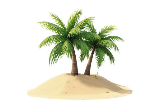 palm tree on the beach