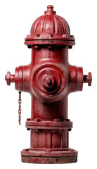 Fototapeta premium PNG Fire hydrant red white background architecture.