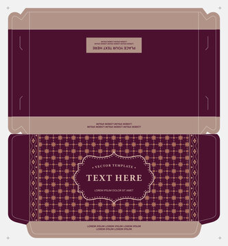Modern Batik Box Design with Traditional Patterns
