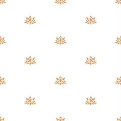 red, gold, black, white, lotus, fabric ethnic seamless pattern. design for background, wallpaper, carpet, clothing, batik, textile, embroidery, sarong, interior decoration, floor, curtain, printing