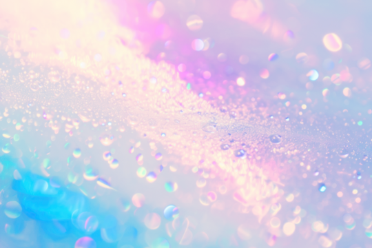 Vibrant dreamy abstract bokeh  png overlay effect, transparent background