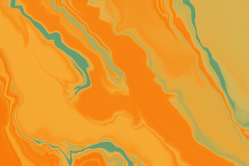 Orange marble texture liquid high quality background 