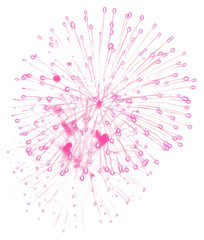 PNG Fireworks outdoors nature night.