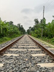 railway in the countryside