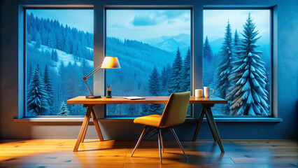 interior of a restaurant