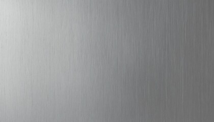 Brushed silver metallic paper with vertical grain and soft matte highlights