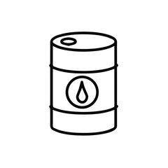 Oil icon symbol vector image Illustration
