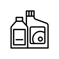 Oil icon symbol vector image Illustration
