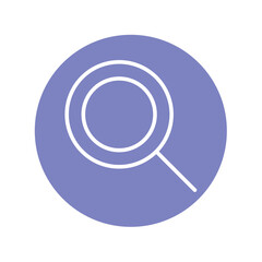 search color line icon with white background vector stock illustration