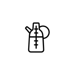 Obraz premium Oil icon symbol vector image Illustration 