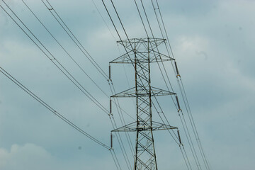 Fototapeta premium power lines