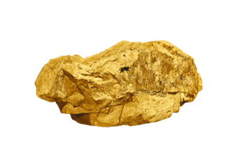 gold stone transparent background