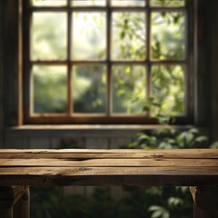 Fototapeta premium Serene yoga studio with bamboo flooring, Modern living room interior, Modern loft room with wooden floor and large windows