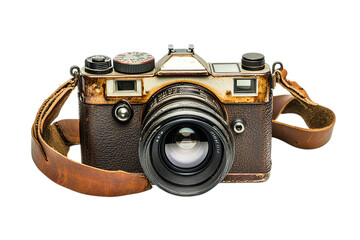 Vintage Camera Capturing the Essence of Photography